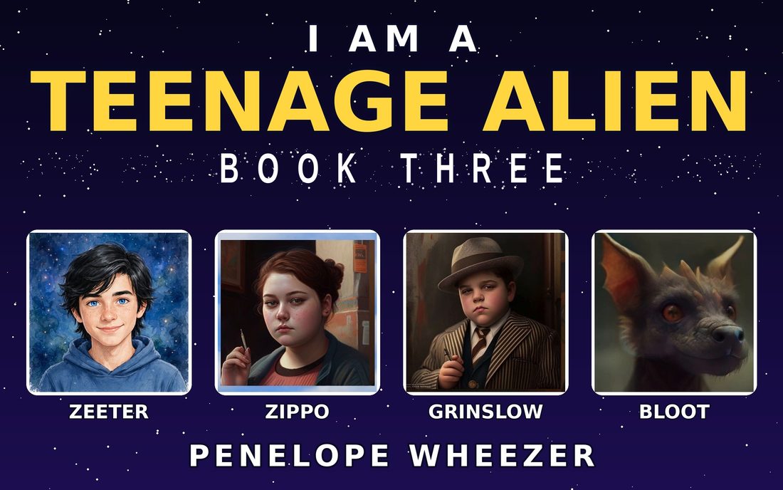 Cover of I Am a Teenage Alien, Book Three